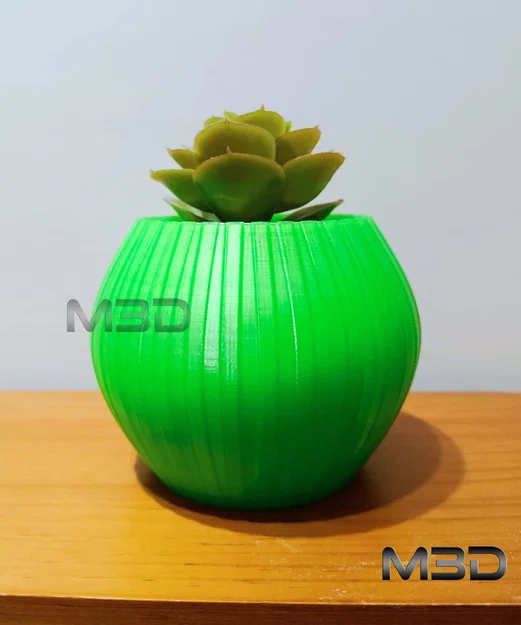 Chậu cây trang trí Slatted Planter - Image 1