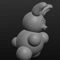 Mô hình Sfera coniglio - Chú thỏ trong quả cầu xinh xắn in 3D - Thumbnail 3