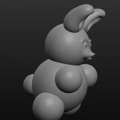 Mô hình Sfera coniglio - Chú thỏ trong quả cầu xinh xắn in 3D