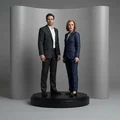 Mô hình 3D bộ đôi đặc vụ Mulder và Scully trong X-Files - Thumbnail 1
