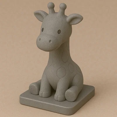 Mô hình 3D chú hươu cao cổ nhỏ xinh dễ thương (Cute lil' giraffe)