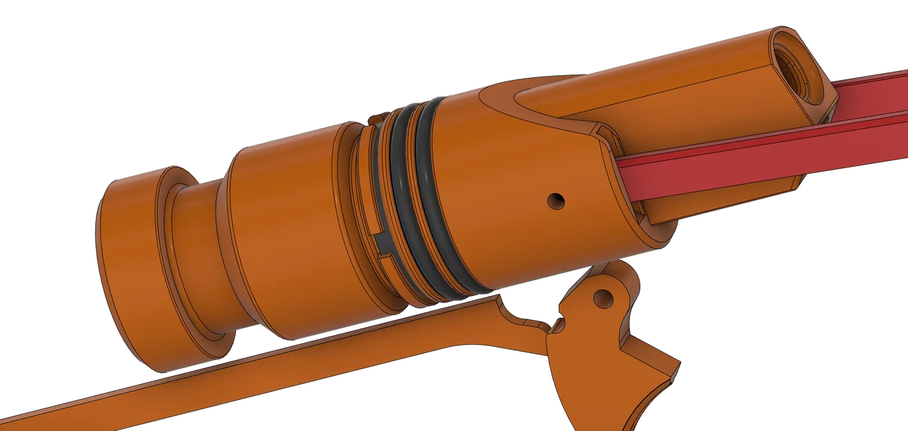 Đế Piston (Ram Base) cải tiến - Tối ưu hóa rãnh gioăng -123 cho in 3D - Image 1