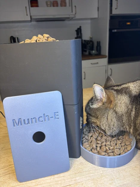 Munch-E: Máy cho thú cưng ăn tự động tối giản, tùy biến cao - Image 10