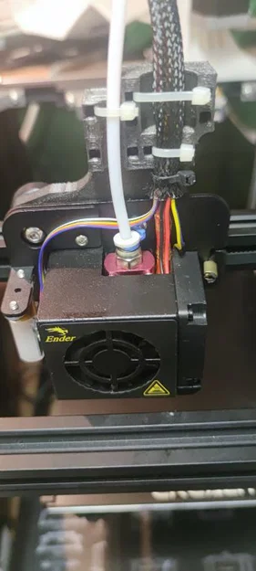 Phụ kiện cố định dây cáp Hotend cho Ender 5 và Ender 5 Plus - Image 5