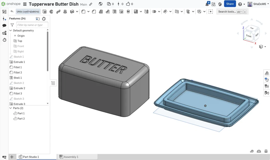 Hộp đựng bơ kiểu Tupperware - Image 8