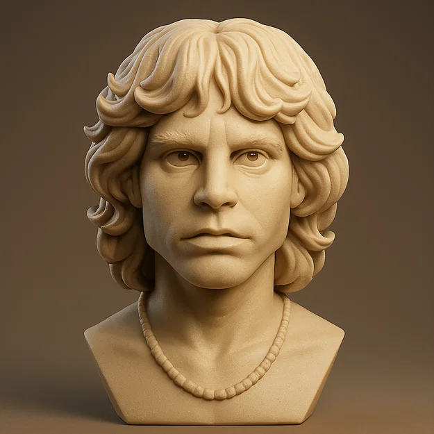 Mô hình 3D Jim Morrison - Image 1