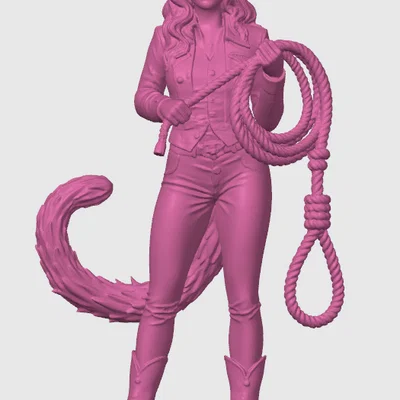 Mô hình cô nàng catgirl phong cách Mỹ 1