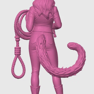 Mô hình cô nàng catgirl phong cách Mỹ 1