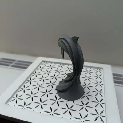 Mô hình trang trí cá heo nghệ thuật (Decoration Dolphin) in 3D
