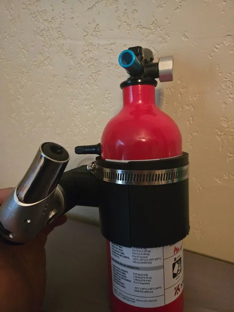 Bộ kẹp và giá đỡ súng phun lửa (Flame thrower) - Image 1