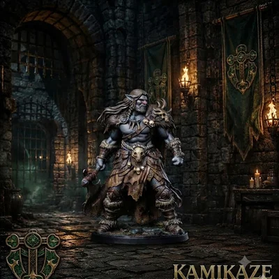 Mô hình Firbolg Barbarian