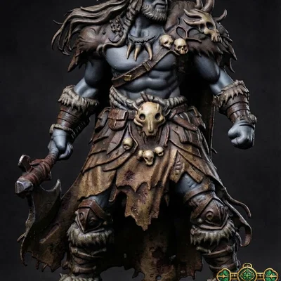 Mô hình Firbolg Barbarian