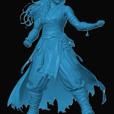 Mô hình Firbolg Monk