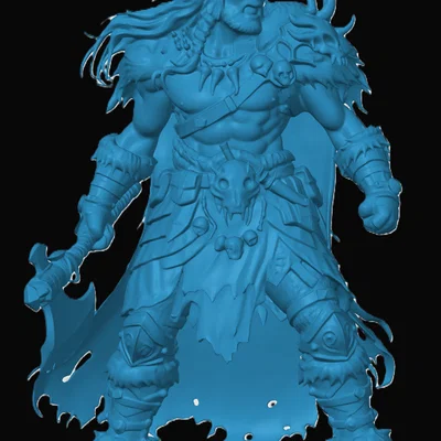 Mô hình Firbolg Barbarian