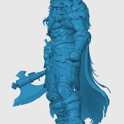 Mô hình Firbolg Barbarian