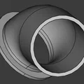 Mặt bích điều hướng luồng khí (Air Flange) dành cho túi khí - Thumbnail 1