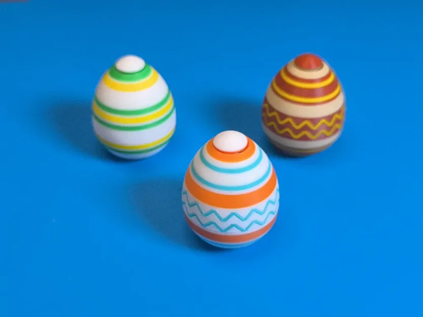 Easter Egg Spinner Fidget Toy - Đồ chơi con quay trứng Phục sinh - Image 2