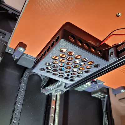 Nắp che dây cáp bàn in cho Voron Trident