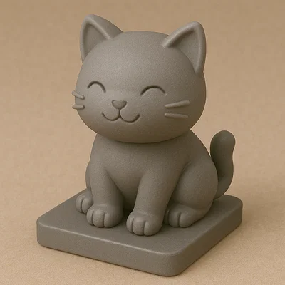 Mô hình chú mèo nhỏ đáng yêu (Cute lil' cat) để bàn trang trí