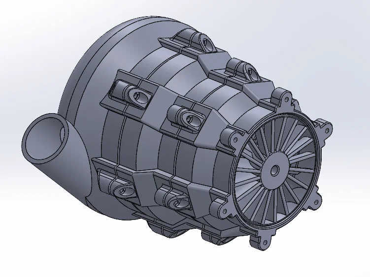Mô hình Tua-bin Hơi nước (Steam Turbine) - Image 1