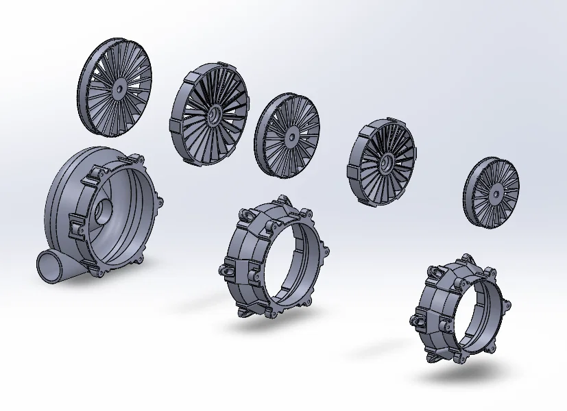 Mô hình Tua-bin Hơi nước (Steam Turbine) - Image 3