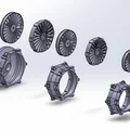 Mô hình Tua-bin Hơi nước (Steam Turbine) - Thumbnail 3