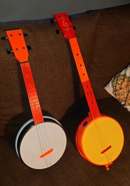 Tenor Banjo hoặc Ukulele Banjo (In 3D) - Image 1