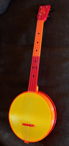 Tenor Banjo hoặc Ukulele Banjo (In 3D) - Image 2