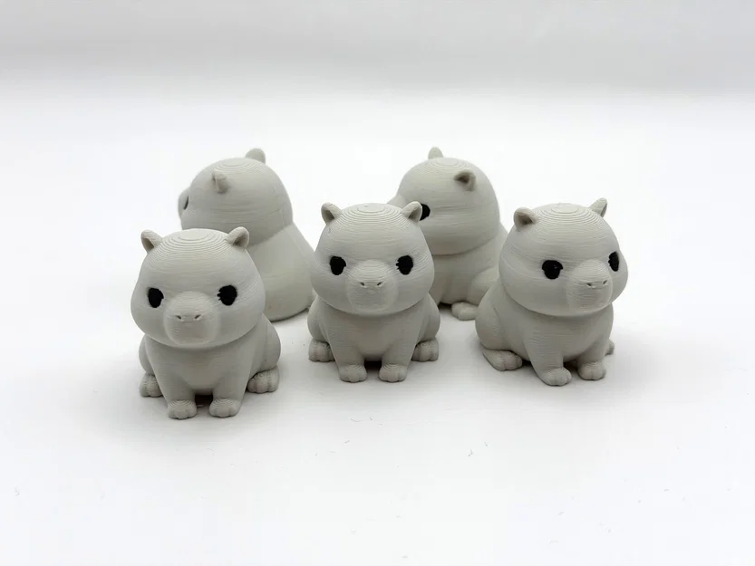 Mô hình Tiny Capybara Buddy nhỏ xinh - Image 4