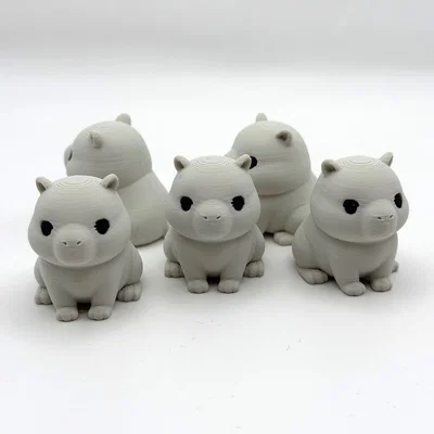 Mô hình Tiny Capybara Buddy nhỏ xinh