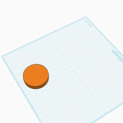 Mô hình 3D Circulo - Thiết kế đĩa tròn tối giản cho mọi nhu cầu