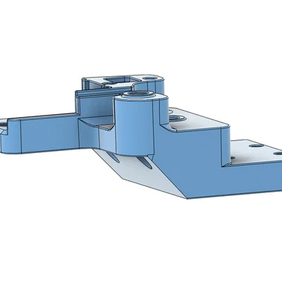 Chi tiết trục X cải tiến cho máy in 3D Sv08 Gantry V2