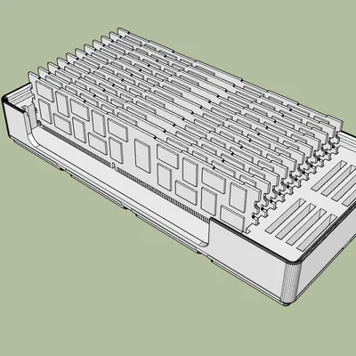 Khay Đựng RAM Gridfinity Fat Finger Phat Stacks
