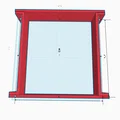 Bộ khung hộp đúc silicon tiêu chuẩn (Standard Mould Box) 3D - Thumbnail 1
