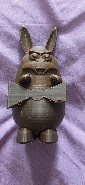 Mô hình hộp đựng trứng Phục Sinh Easter Bunny Egg Capsule in 3D - Image 1