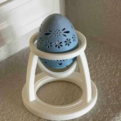 Giá đỡ trứng 3D: Thiết kế tinh tế cho trang trí phục sinh