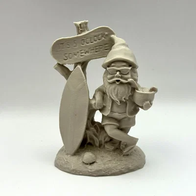 Tượng Chú Lùn Lướt Sóng (Surfer Garden Gnome)