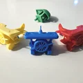 Marky - Máy bay ném bom Benchy - Test máy in 3D - Thumbnail 2