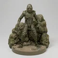 Mô hình 3D Creature From the Black Lagoon - Quái vật đầm lầy - Thumbnail 1