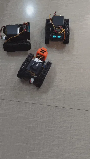 T-01 The Explorer - Robot bánh xích nhỏ gọn điều khiển bằng ESP32-C3 - Image 3