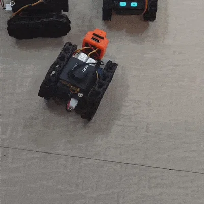 T-01 The Explorer - Robot bánh xích nhỏ gọn điều khiển bằng ESP32-C3