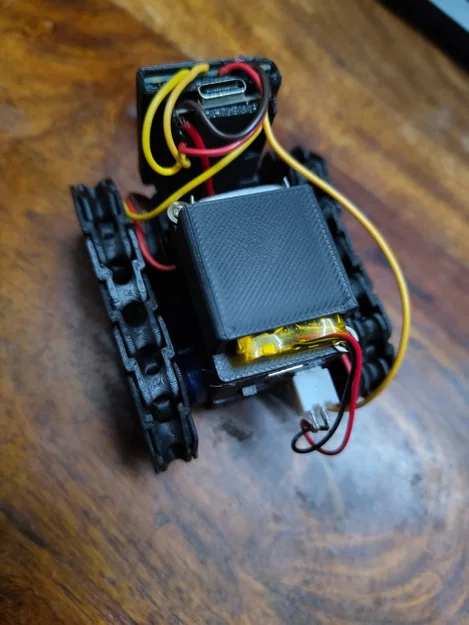 T-01 The Explorer - Robot bánh xích nhỏ gọn điều khiển bằng ESP32-C3 - Image 6