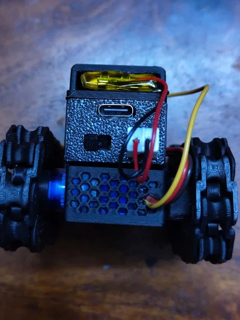 T-01 The Explorer - Robot bánh xích nhỏ gọn điều khiển bằng ESP32-C3 - Image 7