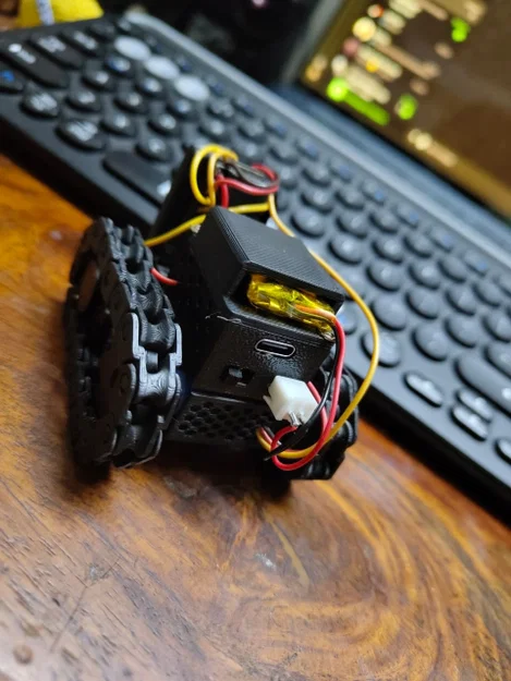 T-01 The Explorer - Robot bánh xích nhỏ gọn điều khiển bằng ESP32-C3 - Image 8