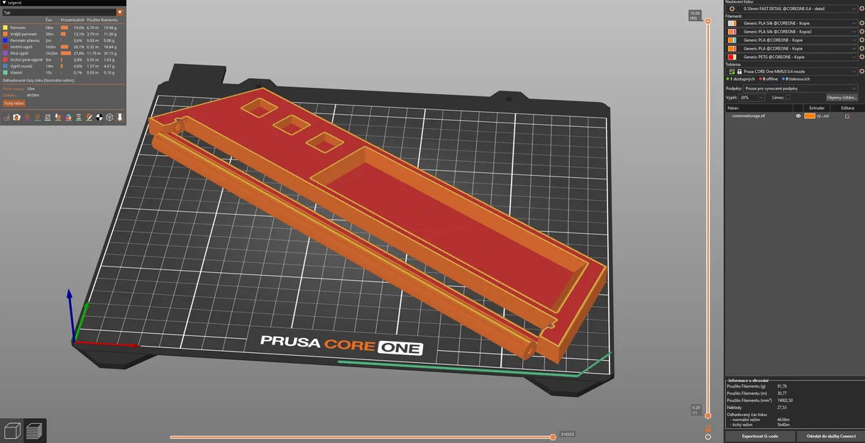 Bộ Khay Lưu Trữ Thông Minh Cho Máy In 3D Prusa CORE ONE - Image 2