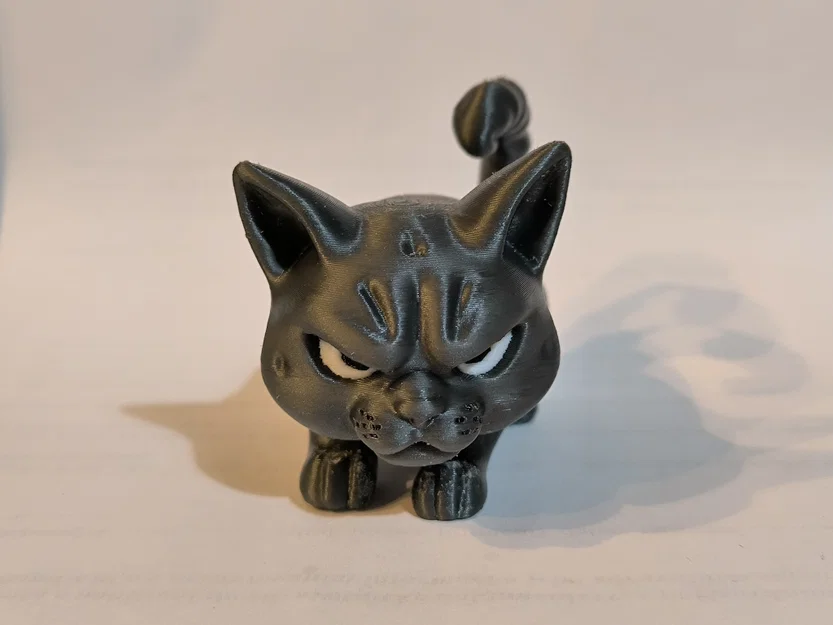 Mô hình 3D Angry Cat - Chú mèo giận dữ siêu đáng yêu - Image 2