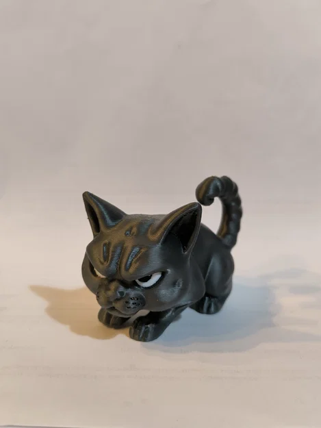 Mô hình 3D Angry Cat - Chú mèo giận dữ siêu đáng yêu - Image 3