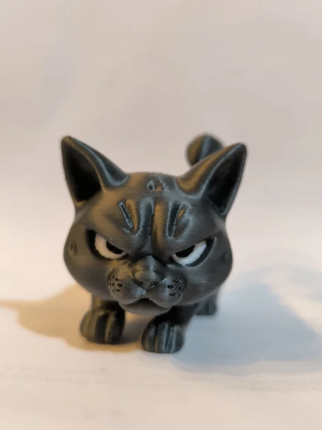 Mô hình 3D Angry Cat - Chú mèo giận dữ siêu đáng yêu - Image 6