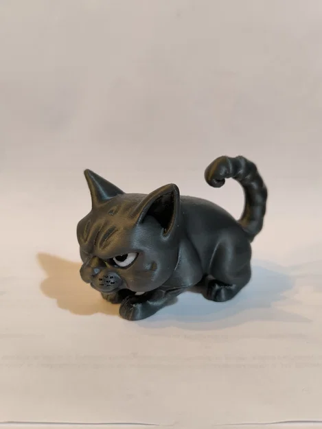 Mô hình 3D Angry Cat - Chú mèo giận dữ siêu đáng yêu - Image 9