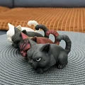 Mô hình 3D Angry Cat - Chú mèo giận dữ siêu đáng yêu - Thumbnail 14